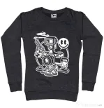 Bluza ADLER dama Shooter Negru melanj