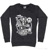 Bluza ADLER dama Shooter Negru melanj