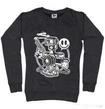 Bluza ADLER dama Shooter Negru melanj