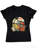 Tricou ADLER dama Have a Break Negru