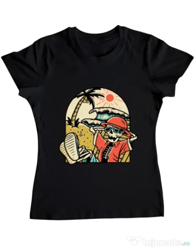 Tricou ADLER dama Have a Break Negru