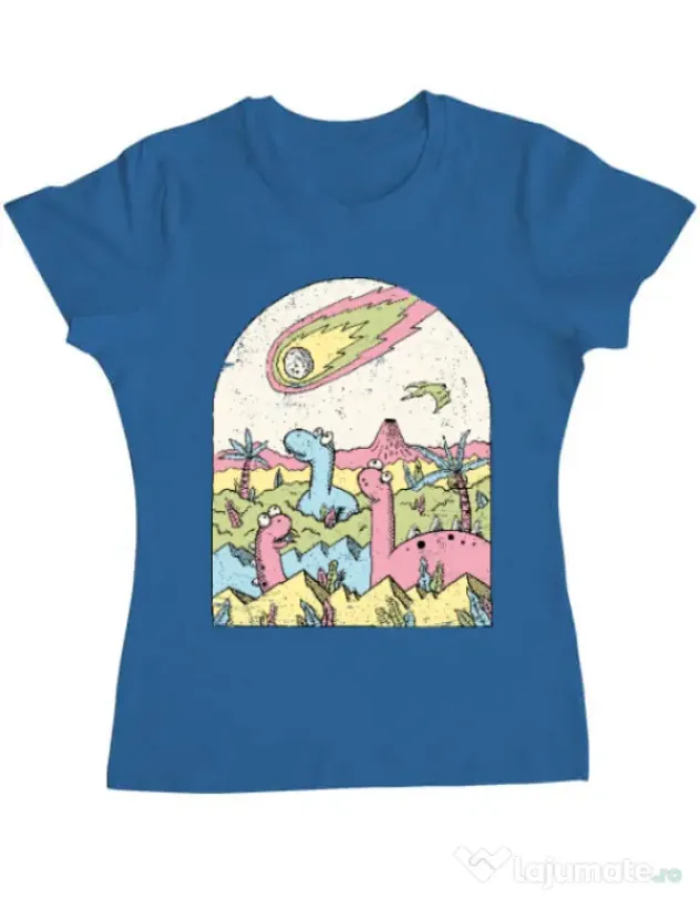 Tricou ADLER dama Asteroid Albastru azuriu