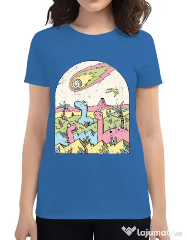 Tricou ADLER dama Asteroid Albastru azuriu
