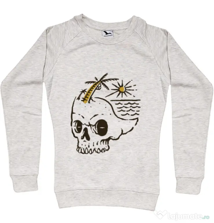Bluza ADLER dama Skull Island Migdala melanj