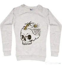 Bluza ADLER dama Skull Island Migdala melanj