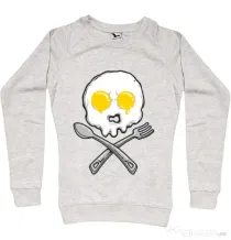 Bluza ADLER dama Eggskull Migdala melanj