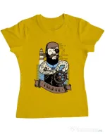 Tricou ADLER dama Adventure of the Sea Galben