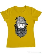 Tricou ADLER dama Sailor Man Galben