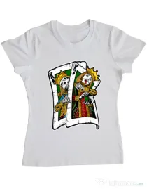 Tricou ADLER dama CARD Alb