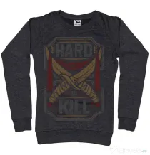 Bluza ADLER dama Hard To Kill Negru melanj