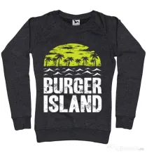 Bluza ADLER dama Burger island Negru melanj