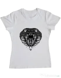 Tricou ADLER dama Viper Alb