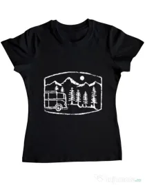 Tricou ADLER dama Vanture Negru
