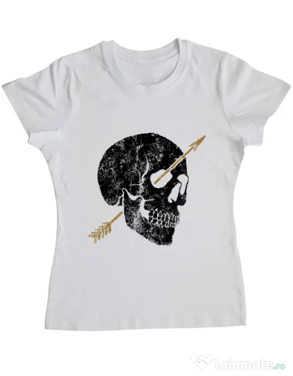 Tricou ADLER dama Arrow Alb