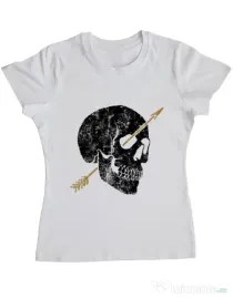 Tricou ADLER dama Arrow Alb