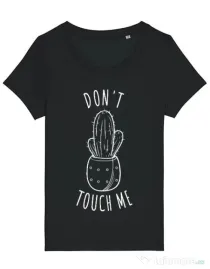 Tricou STANLEY STELLA dama Do not touch me Negru