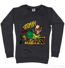 Bluza ADLER dama Hooman Negru melanj