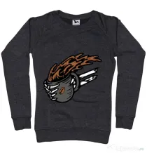Bluza ADLER dama Coffee First Negru melanj