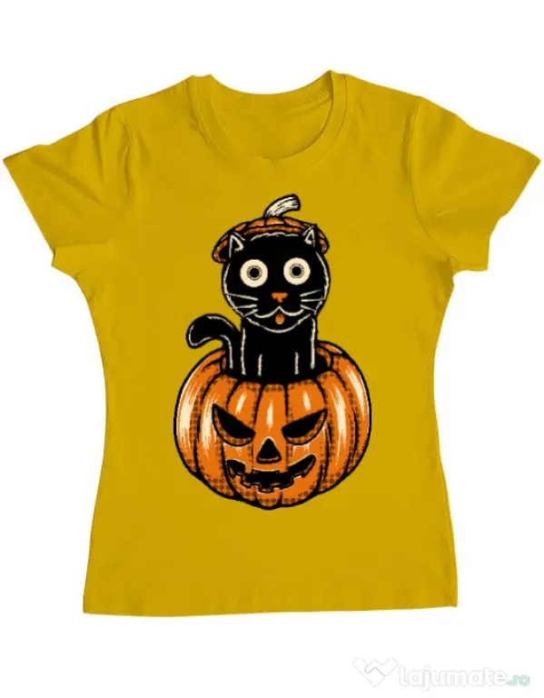 Tricou ADLER dama Pumpcat Galben