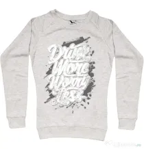 Bluza ADLER dama Drink more worry less Migdala melanj