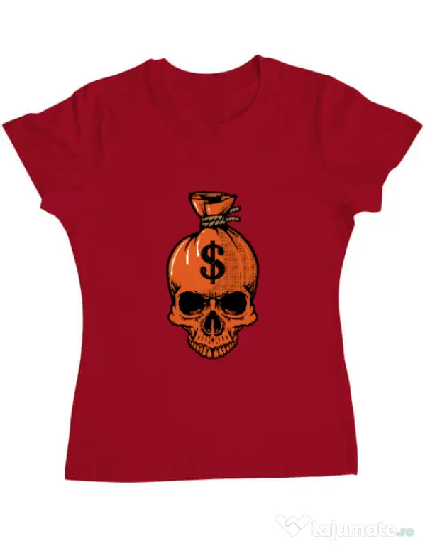 Tricou ADLER dama Sack Rosu