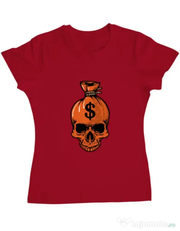 Tricou ADLER dama Sack Rosu
