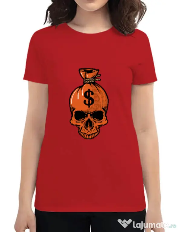 Tricou ADLER dama Sack Rosu