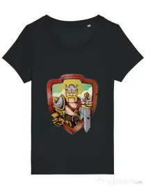 Tricou STANLEY STELLA dama The Barbarian Negru