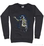 Bluza ADLER dama Zombie Pop Negru melanj