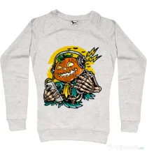 Bluza ADLER dama Pumpkin Music Migdala melanj