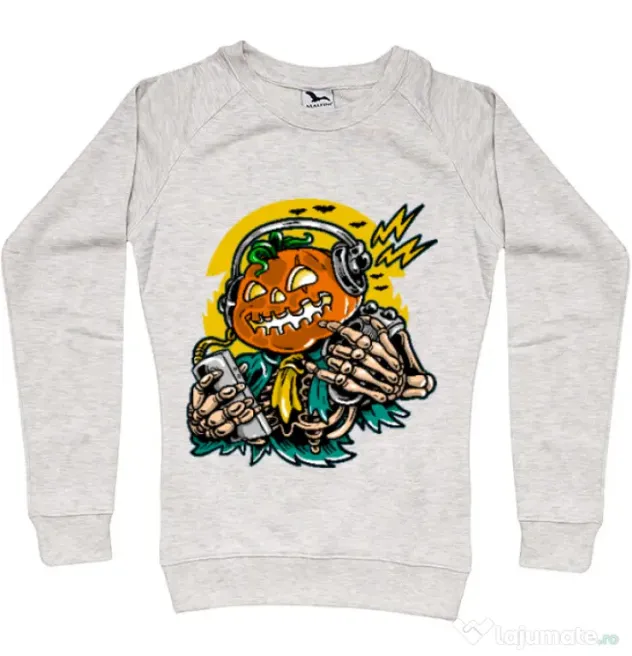 Bluza ADLER dama Pumpkin Music Migdala melanj