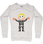 Bluza ADLER dama Halloween Skull Migdala melanj