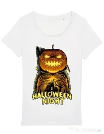 Tricou STANLEY STELLA dama Jack o lantern Alb