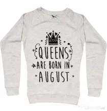 Bluza ADLER dama Queens are born in August Migdala melanj