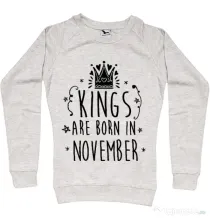 Bluza ADLER dama Kings are born in November Migdala melanj