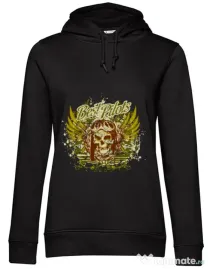 Hoodie dama cu gluga Best pilots Negru