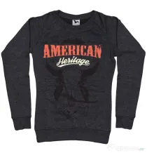 Bluza ADLER dama American heritage Negru melanj