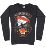 Bluza ADLER dama Brave hearts Negru melanj