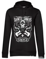 Hoodie dama cu gluga Death proof II Negru