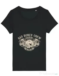 Tricou STANLEY STELLA dama Grim reaper Negru