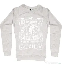 Bluza ADLER dama Stand up for your rights Migdala melanj
