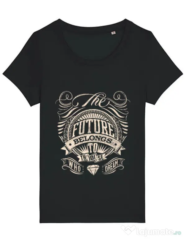 Tricou STANLEY STELLA dama The future Negru