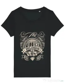 Tricou STANLEY STELLA dama The future Negru