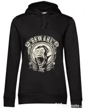 Hoodie dama cu gluga Urban monkey Negru