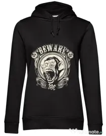 Hoodie dama cu gluga Urban monkey Negru