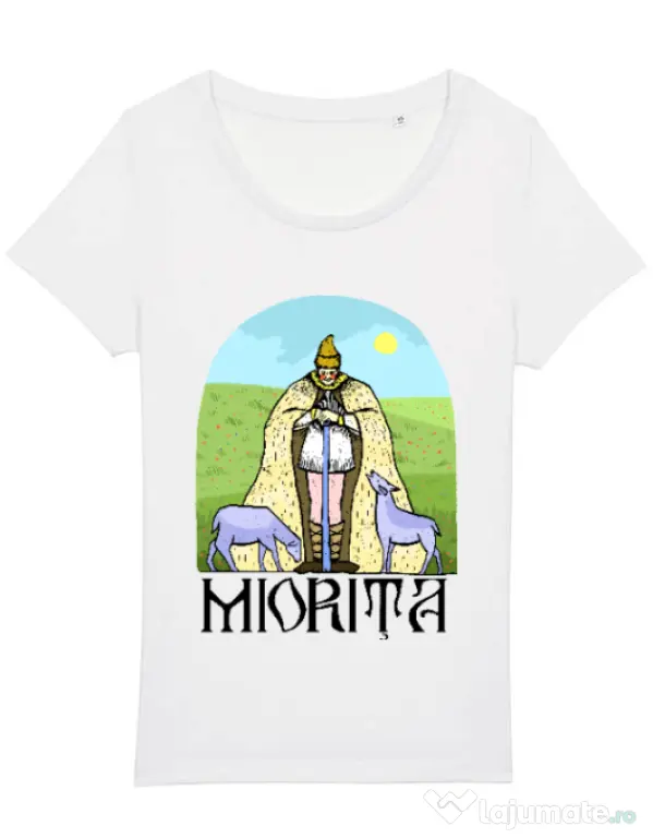 Tricou STANLEY STELLA dama Miorita Alb