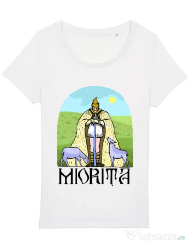 Tricou STANLEY STELLA dama Miorita Alb