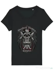Tricou STANLEY STELLA dama Broken Bones Empire Negru