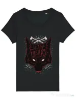 Tricou STANLEY STELLA dama We are freaks Negru