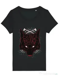 Tricou STANLEY STELLA dama We are freaks Negru